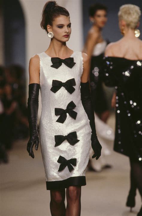 chanel fashion 80s|best Karl Lagerfeld dresses linda.